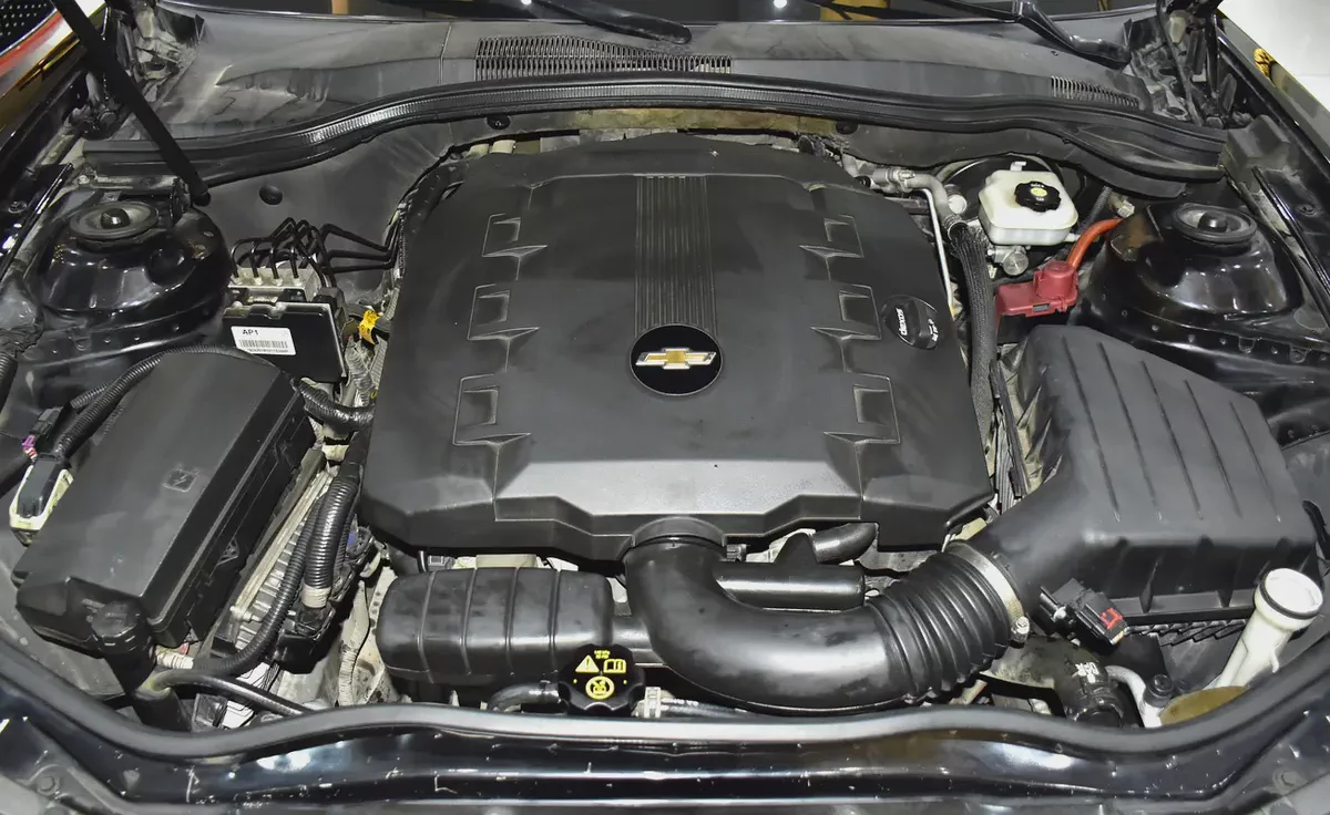 EXCELLENT DEAL for our Chevrolet Camaro RS ( 2014 Model ) in Black Color GCC Specs-18-18