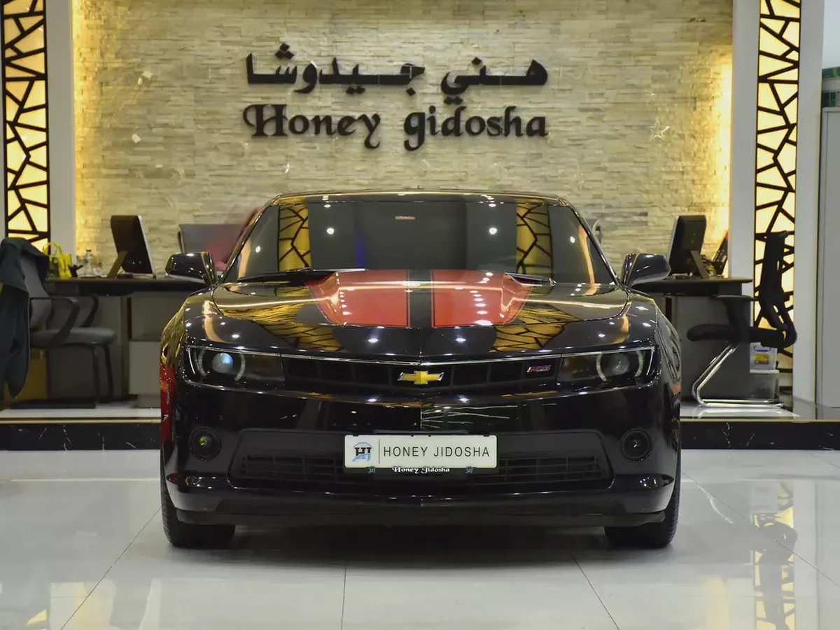 EXCELLENT DEAL for our Chevrolet Camaro RS ( 2014 Model ) in Black Color GCC Specs