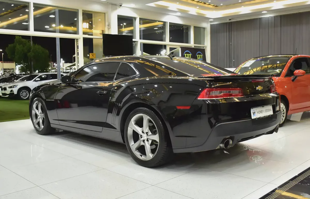 EXCELLENT DEAL for our Chevrolet Camaro RS ( 2014 Model ) in Black Color GCC Specs-6-6