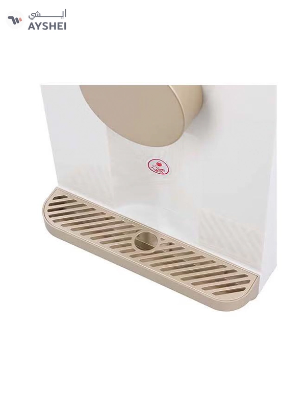 GEEPAS Hot & Normal Water Dispenser - Stainless Steel Tank Top Loading with 2 Taps Ideal for Home/Office/Shop & More GWD17032 White