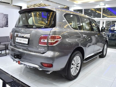 Nissan Patrol Titanium V8 ( 2018 Model ) in Grey Color GCC Specs-6