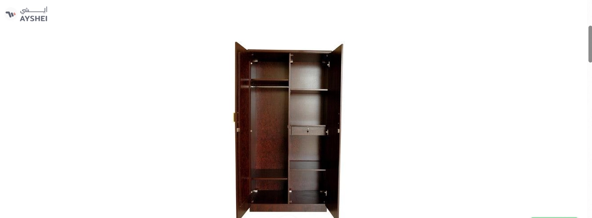 Wardrobe, 2 Door, MDF Custom-2-2