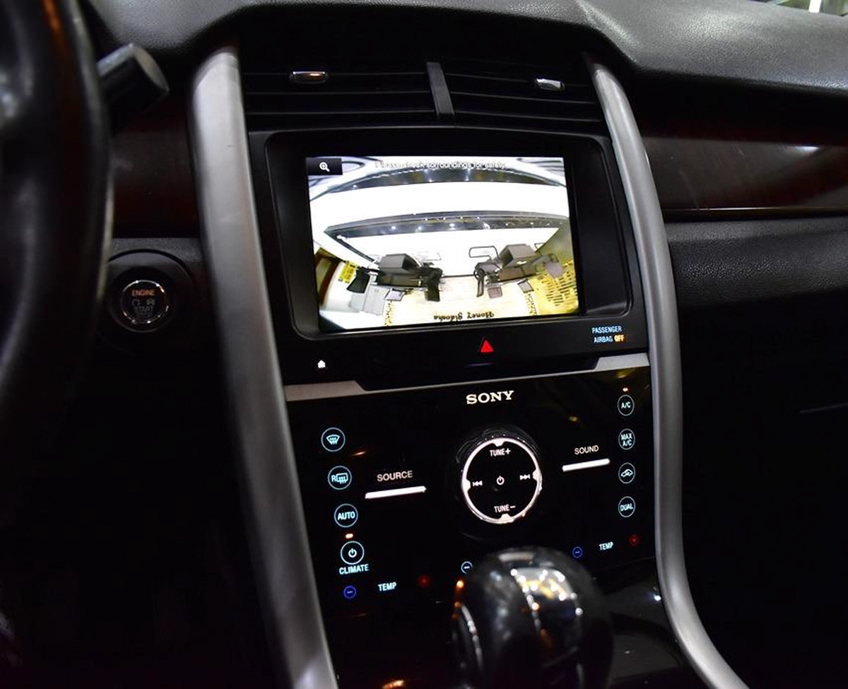 Ford Edge Limited AWD ( 2014 Model ) in Dark Brown Color GCC Specs-4-4