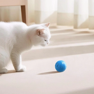 Electronic Smart Pet Bounce Ball Interactive Toy Christmas C8S0 Gift U2H9-9