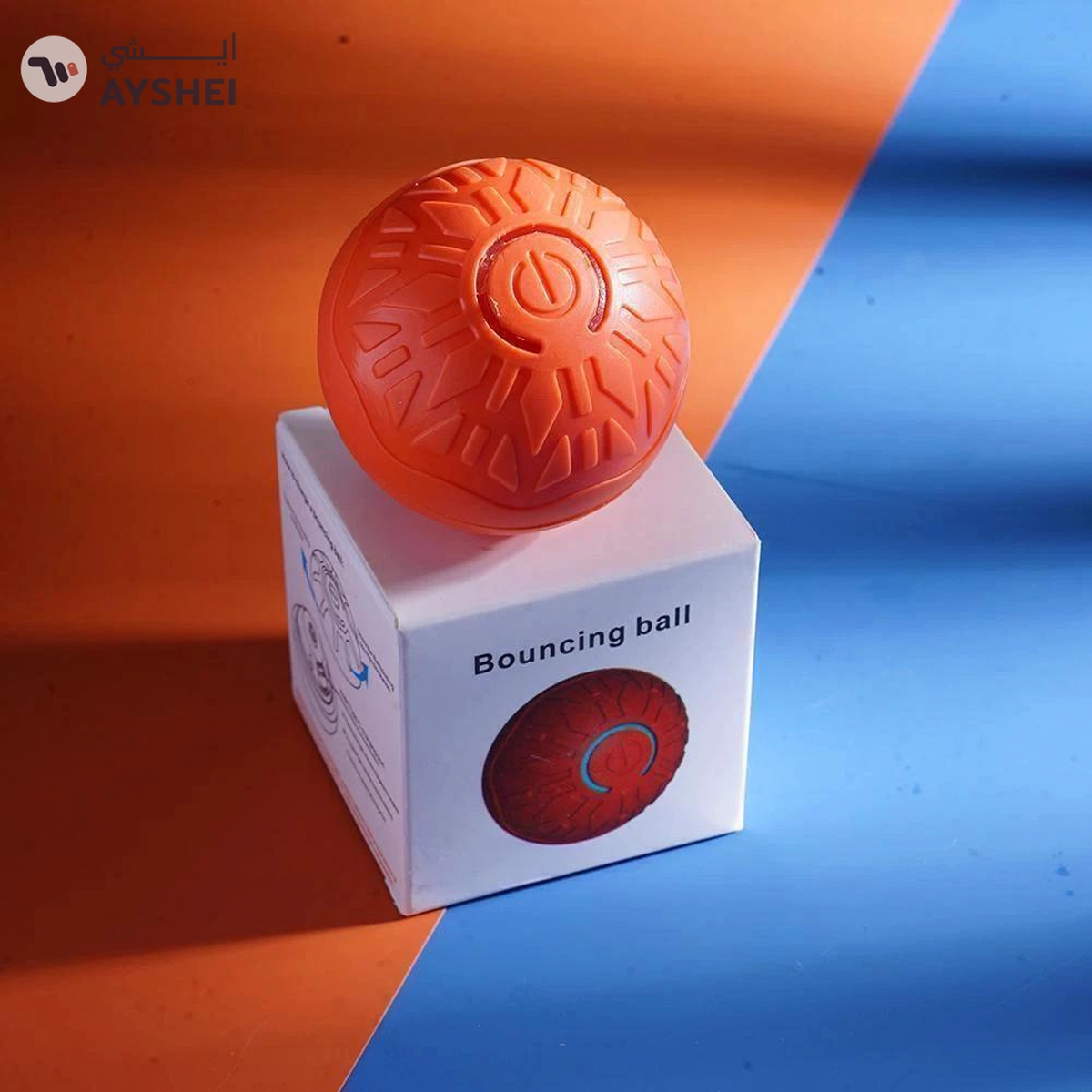 Electronic Smart Pet Bounce Ball Interactive Toy Christmas C8S0 Gift U2H9-6-6