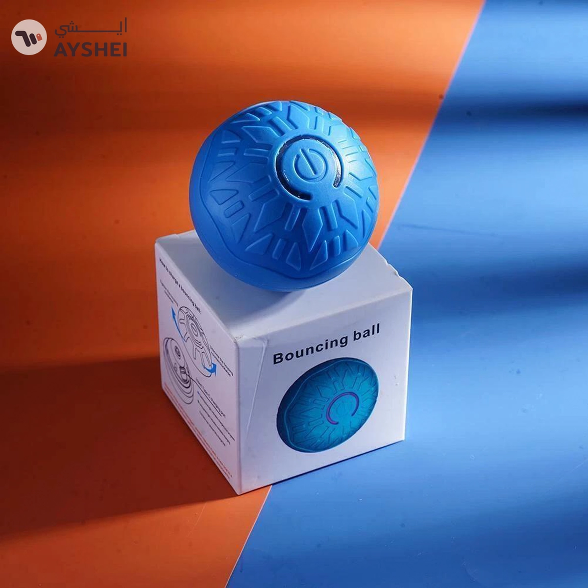 Electronic Smart Pet Bounce Ball Interactive Toy Christmas C8S0 Gift U2H9-2-2