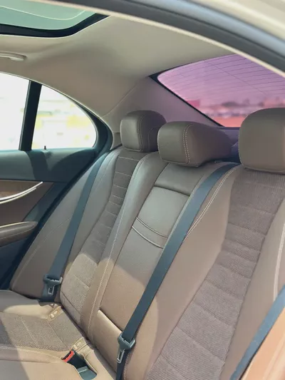 Mercedes-Benz E200 2021 / GCC Specs / 50,000 KM / Gold / Brown Interior-14