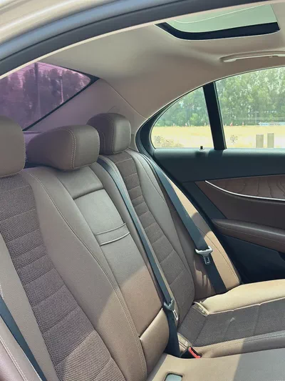 Mercedes-Benz E200 2021 / GCC Specs / 50,000 KM / Gold / Brown Interior-16