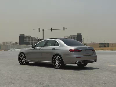 Mercedes-Benz E200 2021 / GCC Specs / 50,000 KM / Gold / Brown Interior-1