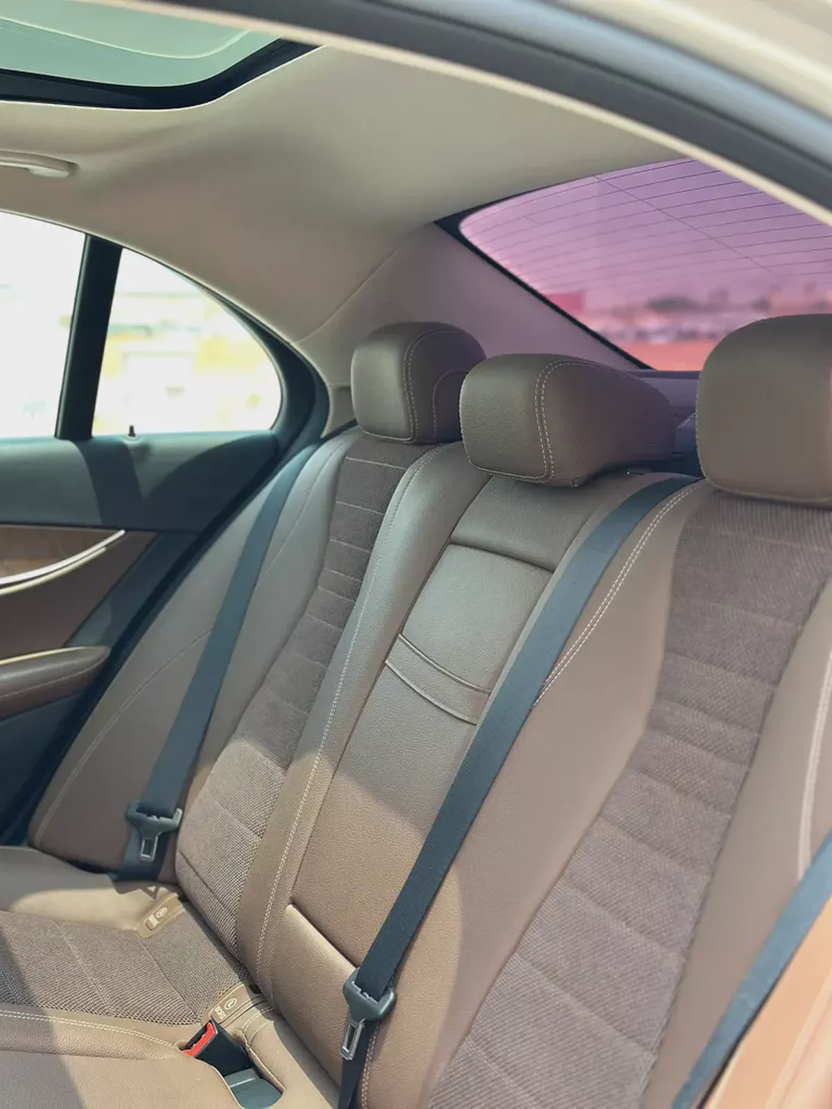 Mercedes-Benz E200 2021 / GCC Specs / 50,000 KM / Gold / Brown Interior-14-14