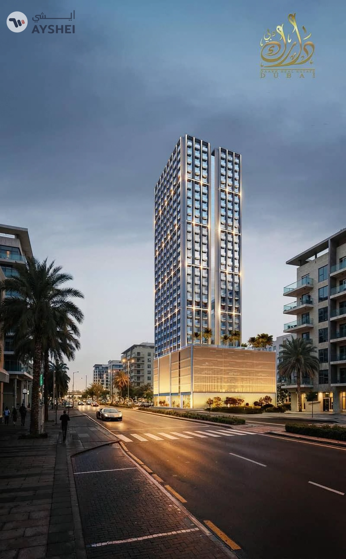 AED 80K RETURN | BOOK NOW 1BR BINGHATTI ETHEREA JVC