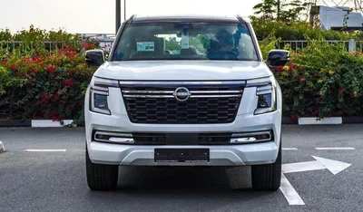 Nissan Patrol LE PLATINUM CITY Nissan patrol full option white roof black 2026 LE 3.5TT ALL COLUOR-1