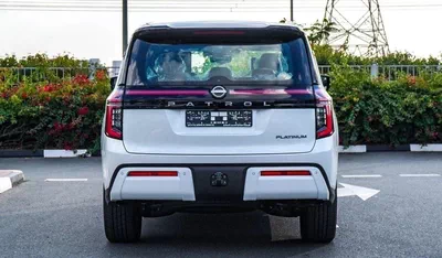 Nissan Patrol LE PLATINUM CITY Nissan patrol full option white roof black 2026 LE 3.5TT ALL COLUOR-4
