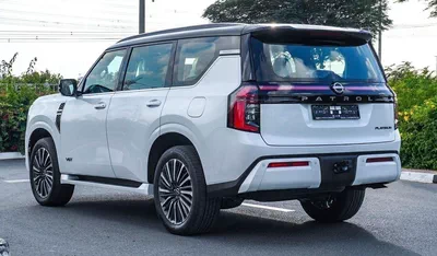 Nissan Patrol LE PLATINUM CITY Nissan patrol full option white roof black 2026 LE 3.5TT ALL COLUOR-5