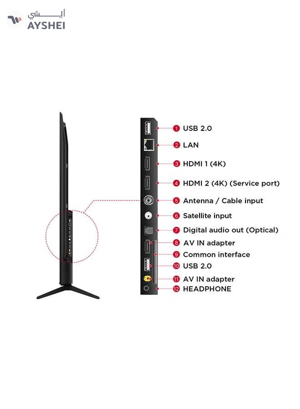TCL 75 Inch 4K UHD Smart Google TV, HDR 10, Dolby Audio, Dynamic Color Enhancement, Metallic Bezel-less Design (2024 Model) 75P69B Black