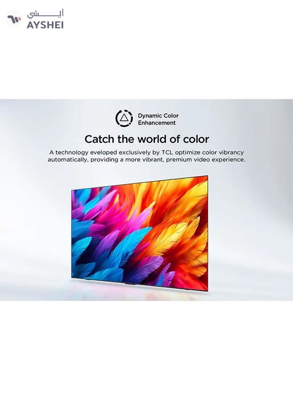 TCL 75 Inch 4K UHD Smart Google TV, HDR 10, Dolby Audio, Dynamic Color Enhancement, Metallic Bezel-less Design (2024 Model) 75P69B Black