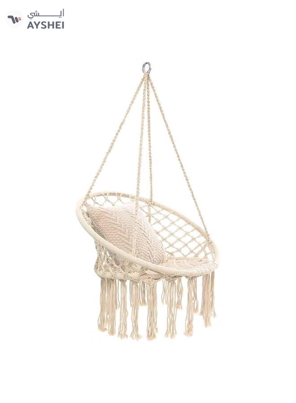 ANTILOP Round Hammock Chair Swing White