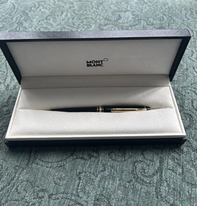 Montblanc Meisterstuk classique with gold plated trim ball point -0