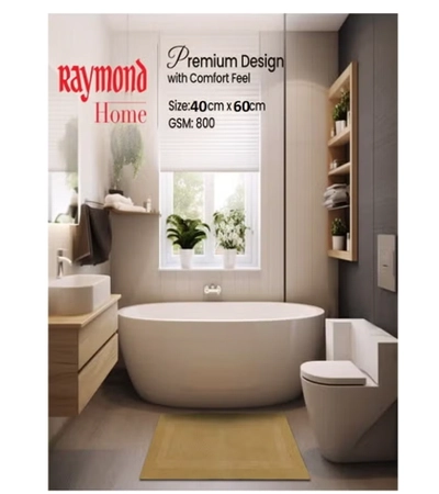 Raymond Home Bath Mat - Luxurious, Ultra-Absorbent Bathroom Mat-3