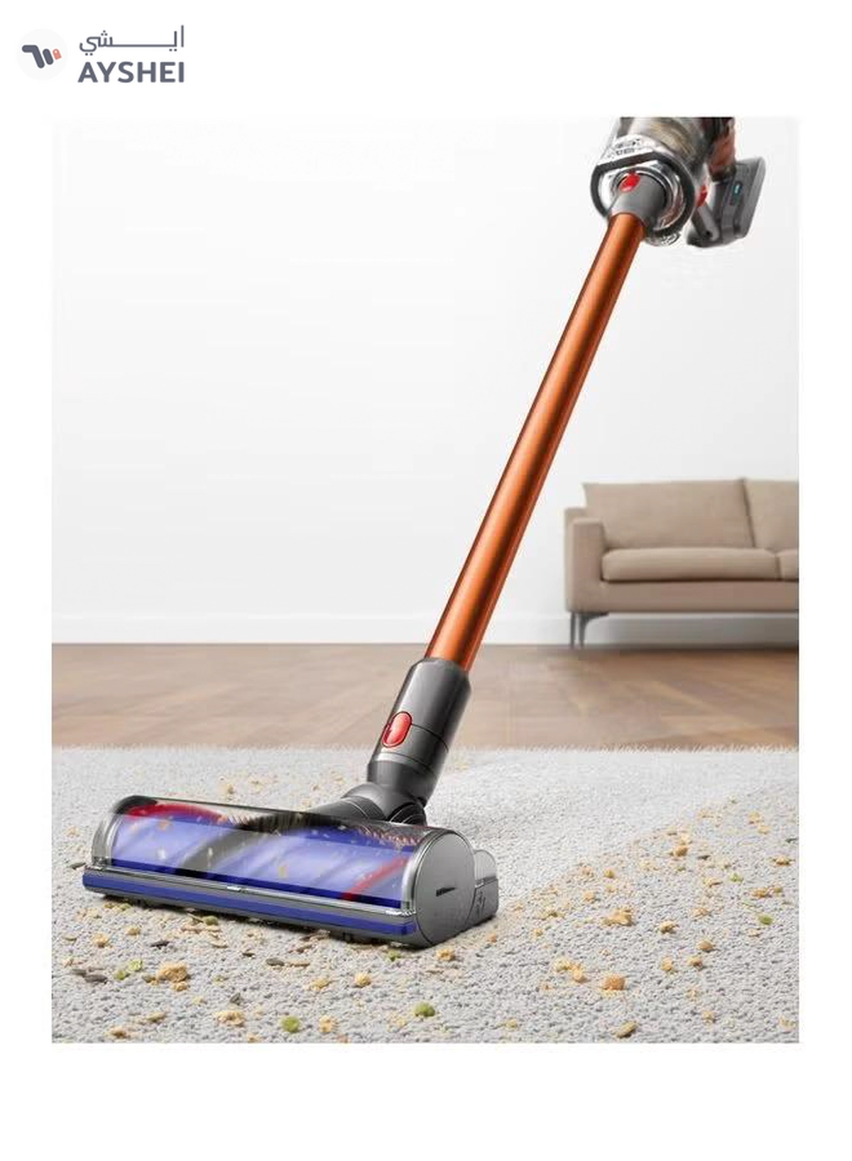 Dyson V10 Absolute Cordless Vacuum 525 W V10 SV27 sprayed Nickel/Iron/Copper-2-2