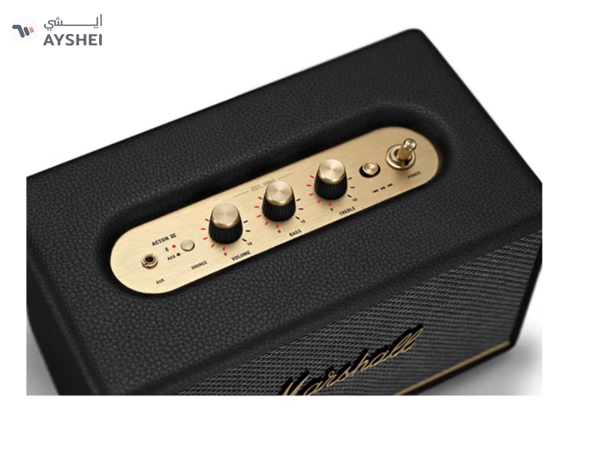 Marshall Acton III 60W Premium Home Wireless Speaker With Bluetooth 5.2 And Multiple Inputs-2-2