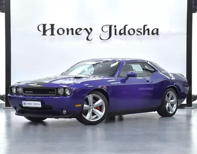 Dodge Challenger SRT8 6.1 HEMI ( 2010 Model ) in Purple / Violet Color GCC Specs-11