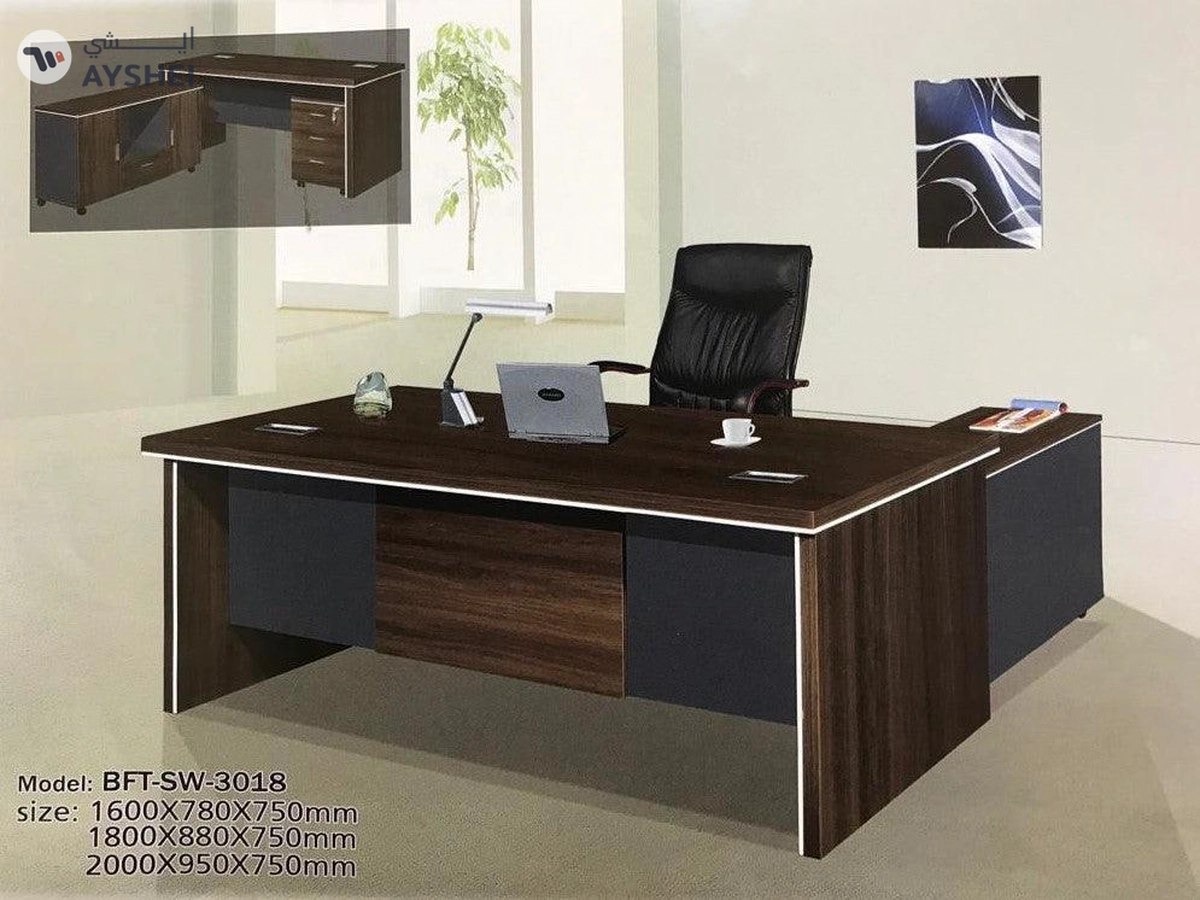 Executive Office Desk, BFT3018-2-2