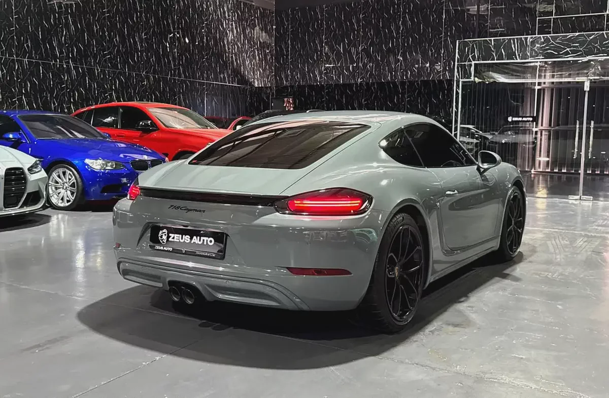 Cayman Style Edition | GCC | Full PPF | ARCTIC GREY |Low Mileage | Warranty 2027-3-3