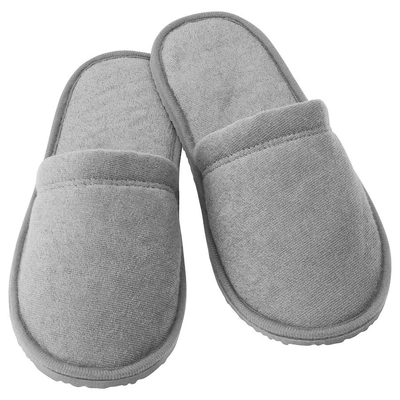 TÅSJÖN Slippers (Grey, L/XL) | Comfortable, Soft House Slippers for Everyday Wear-0