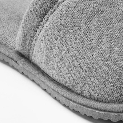 TÅSJÖN Slippers (Grey, L/XL) | Comfortable, Soft House Slippers for Everyday Wear-1