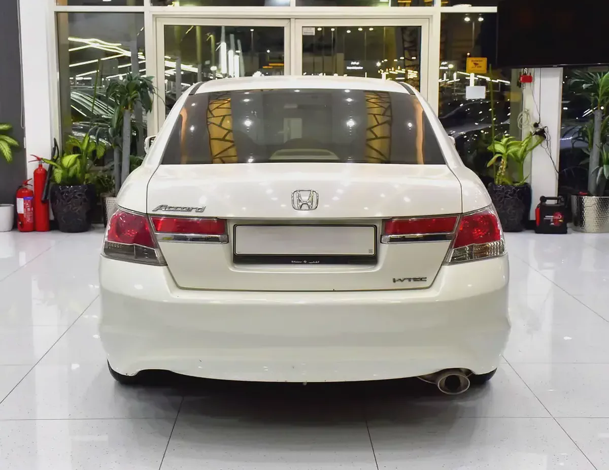 EXCELLENT DEAL for our Honda Accord i-Vtec ( 2012 Model ) in White Color GCC Specs-1-1