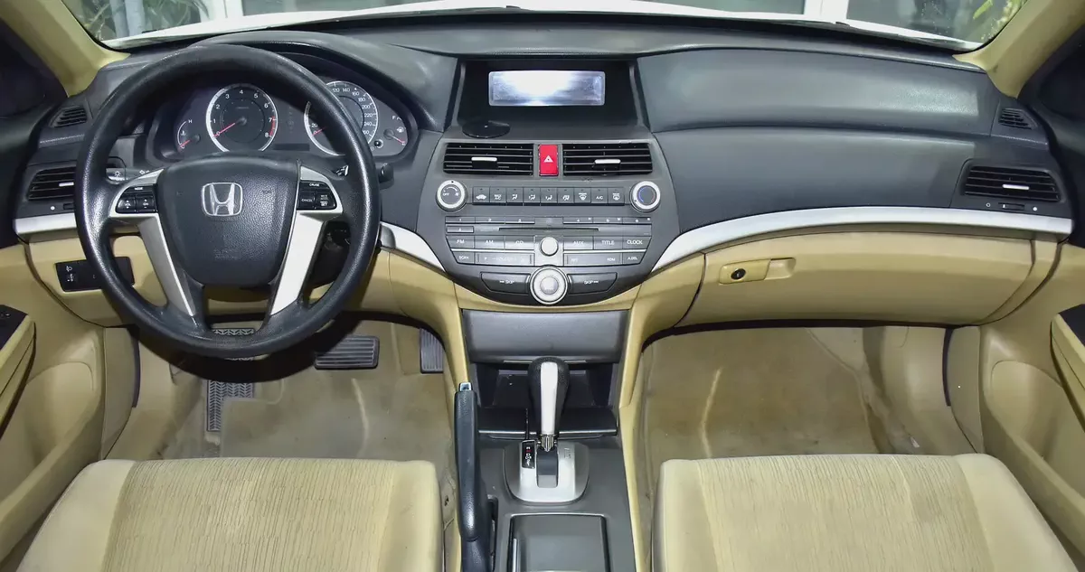 EXCELLENT DEAL for our Honda Accord i-Vtec ( 2012 Model ) in White Color GCC Specs-3-3