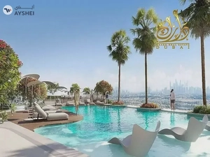 0.25%MONTHLY/FURNISHED/DUBAI MIRACLE GARDEN VIEW/2Y POST HANDOVER