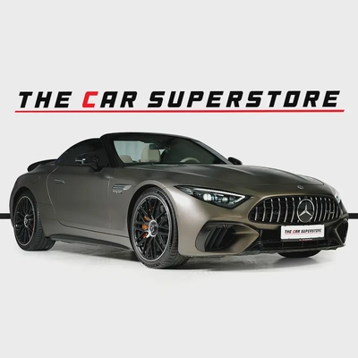 Mercedes Benz SL 63 AMG 4 MATIC Plus-Low Mileage-Exclusive Color-AMG Driver Performance Pack-0