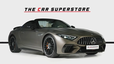 Mercedes Benz SL 63 AMG 4 MATIC Plus-Low Mileage-Exclusive Color-AMG Driver Performance Pack-1