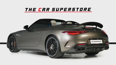 Mercedes Benz SL 63 AMG 4 MATIC Plus-Low Mileage-Exclusive Color-AMG Driver Performance Pack-5