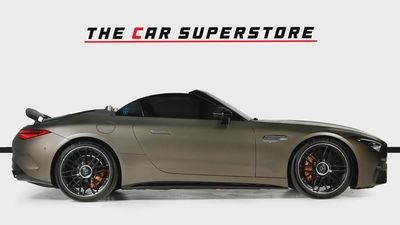 Mercedes Benz SL 63 AMG 4 MATIC Plus-Low Mileage-Exclusive Color-AMG Driver Performance Pack-8