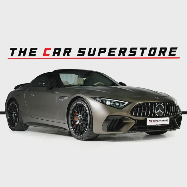 Mercedes Benz SL 63 AMG 4 MATIC Plus-Low Mileage-Exclusive Color-AMG Driver Performance Pack