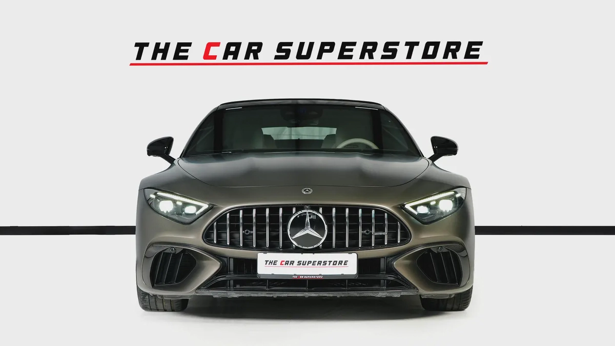Mercedes Benz SL 63 AMG 4 MATIC Plus-Low Mileage-Exclusive Color-AMG Driver Performance Pack-2-2