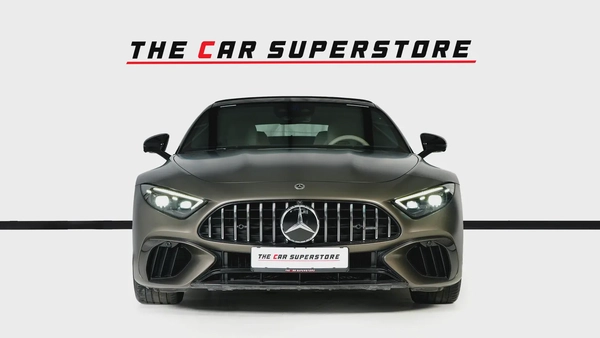 Mercedes Benz SL 63 AMG 4 MATIC Plus-Low Mileage-Exclusive Color-AMG Driver Performance Pack