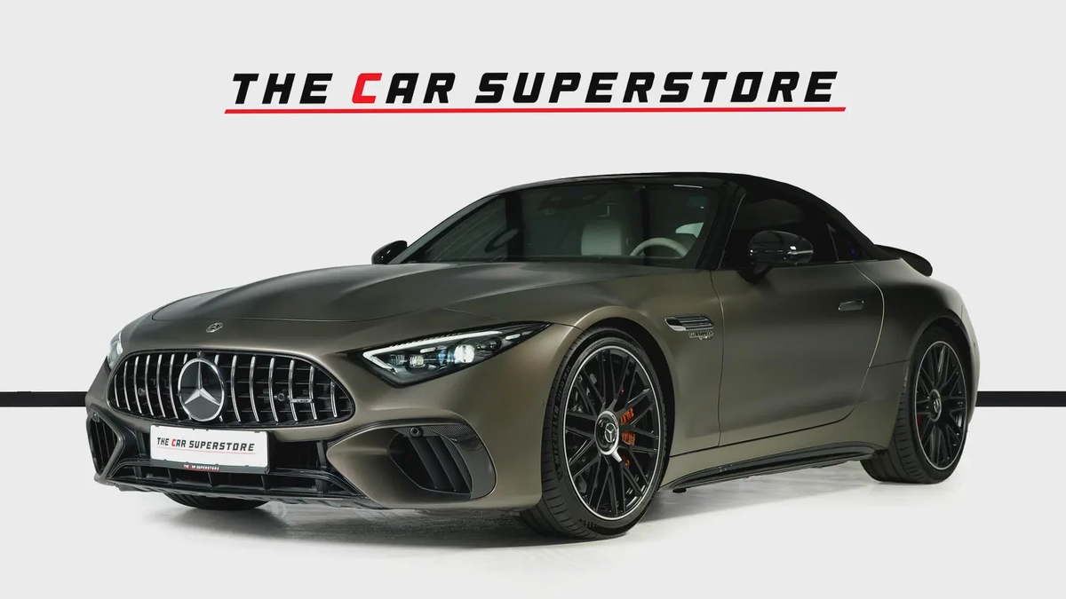 Mercedes Benz SL 63 AMG 4 MATIC Plus-Low Mileage-Exclusive Color-AMG Driver Performance Pack-3-3