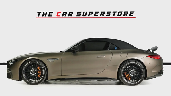 Mercedes Benz SL 63 AMG 4 MATIC Plus-Low Mileage-Exclusive Color-AMG Driver Performance Pack
