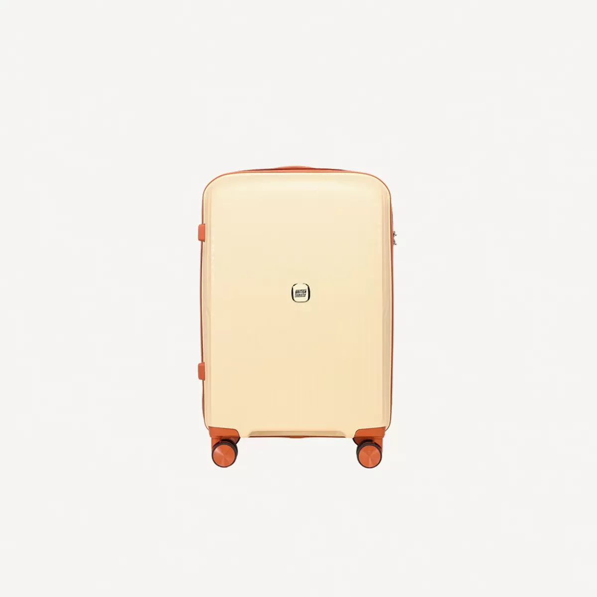 British Tourister 3 Piece Polypropylene Hard Side Spinner Luggage Trolley Set 20/24/28 Inch - Beige-2-2