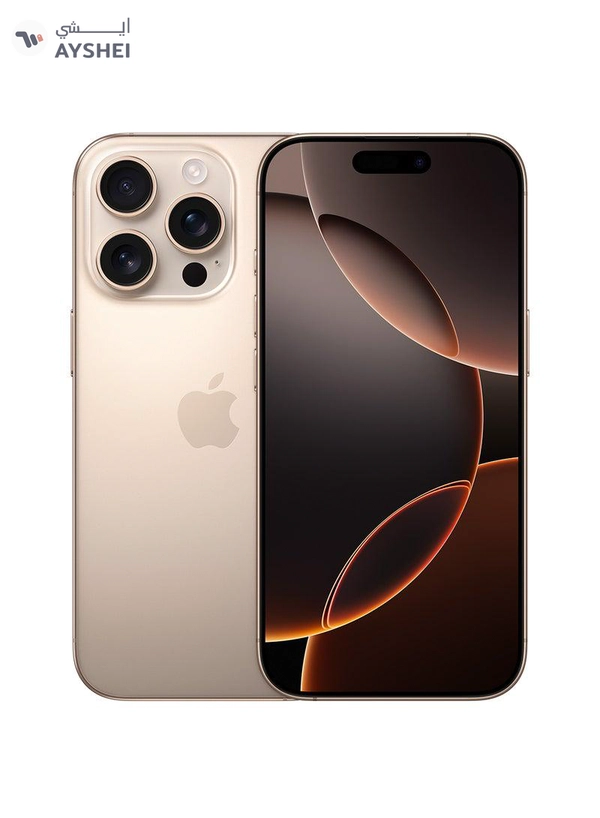 iPhone 16 Pro 128GB Desert Titanium 5G With FaceTime - Middle East Version