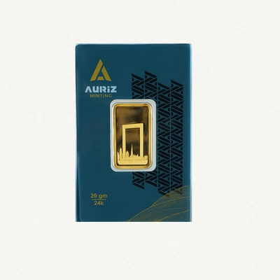 Auriz Minting 20gm 24K Gold Bar - Variable Design-0