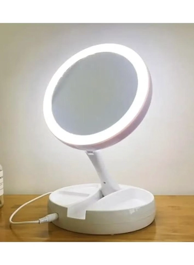 ORiTi 1pc Foldable USB Charging Or Battery Led Mirror-4