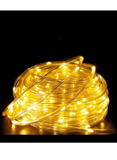 Yuwell 20M LED String Lights Outdoor Waterproof Copper Wire String Lights For Garden Fence Patio Yard And Ramadan Decoration Light Fairy Light For Wedding Indoor And Outdoor Decoration Warm White 2 Pin Plug-0