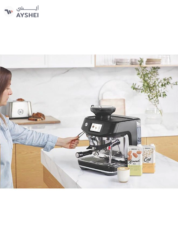 Breville Barista Touch Impress Espresso Machine BES881BTR2IAN1 – Touchscreen, Assisted Tamping, One-Touch Recipes 2 L 240 W BES881BTR2IAN1 Black Truffle