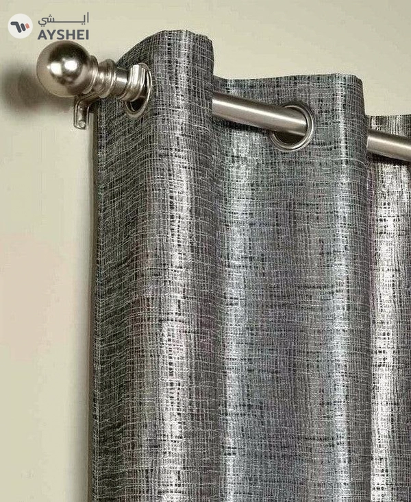 Curtain with Rod & Eyelet