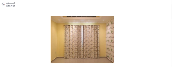 Curtain with Rod & Eyelet